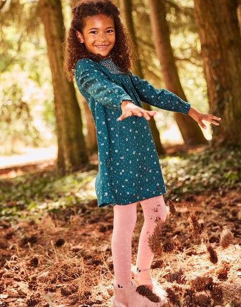Flower print flared dress DUIFLETTE / 22H2PFZ3ROBG633