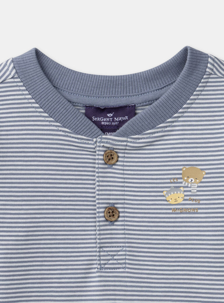 Off white TEE SHIRT LS NAOLISTER / 25H1BGW2TML009