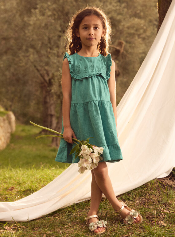 Blue DRESS MLERETTE / 25E2PFO1ROBC242