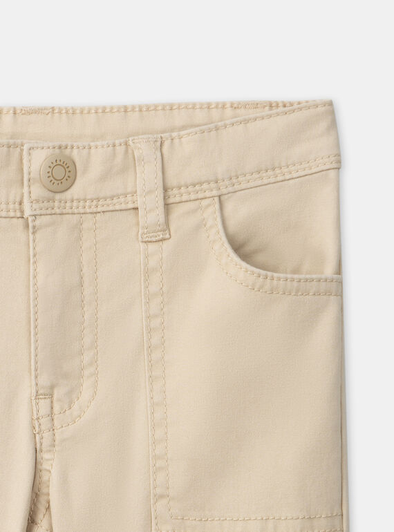 Beige PANTS MLAZIPAGE / 25E3PGK1PAN080