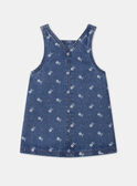 Dark denim JUMPER DRESS MABERTILLE / 25E1BF71CHSK005