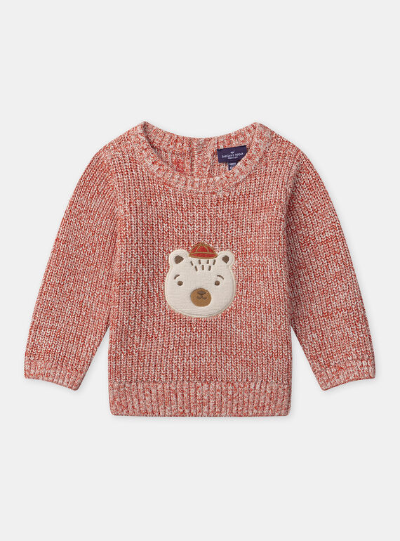 Heather red PULLOVER NADAN / 25H1BGK1PULF520