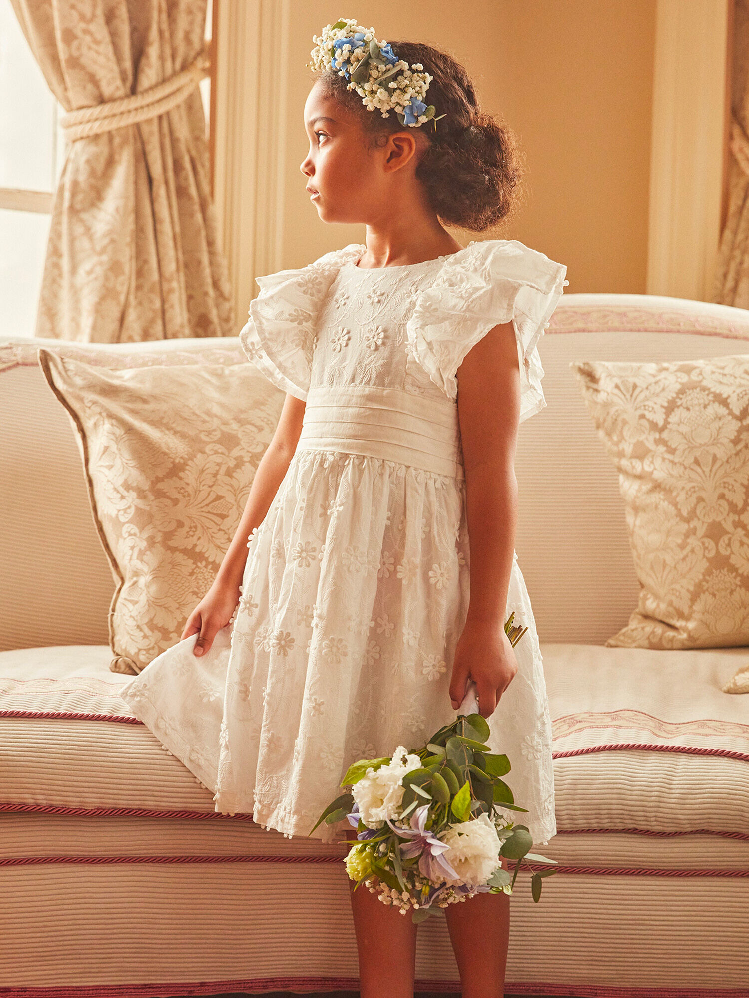Robe blanche sergent major outlet