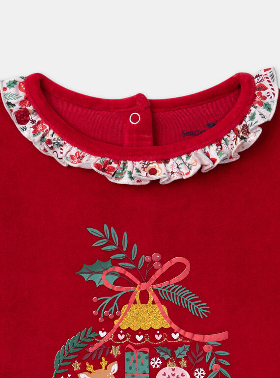 Red NIGHT DRESS LECAYETTE / 24H5PFF1CHN050