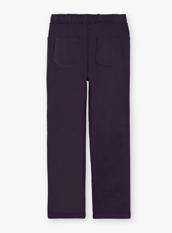 Purple PANTS VLIJOETTE / 20H2PFS1PAN718