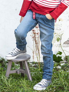 Baby boy's jeans and skateboard key ring BACIOAGE / 21H3PG11JEAP269