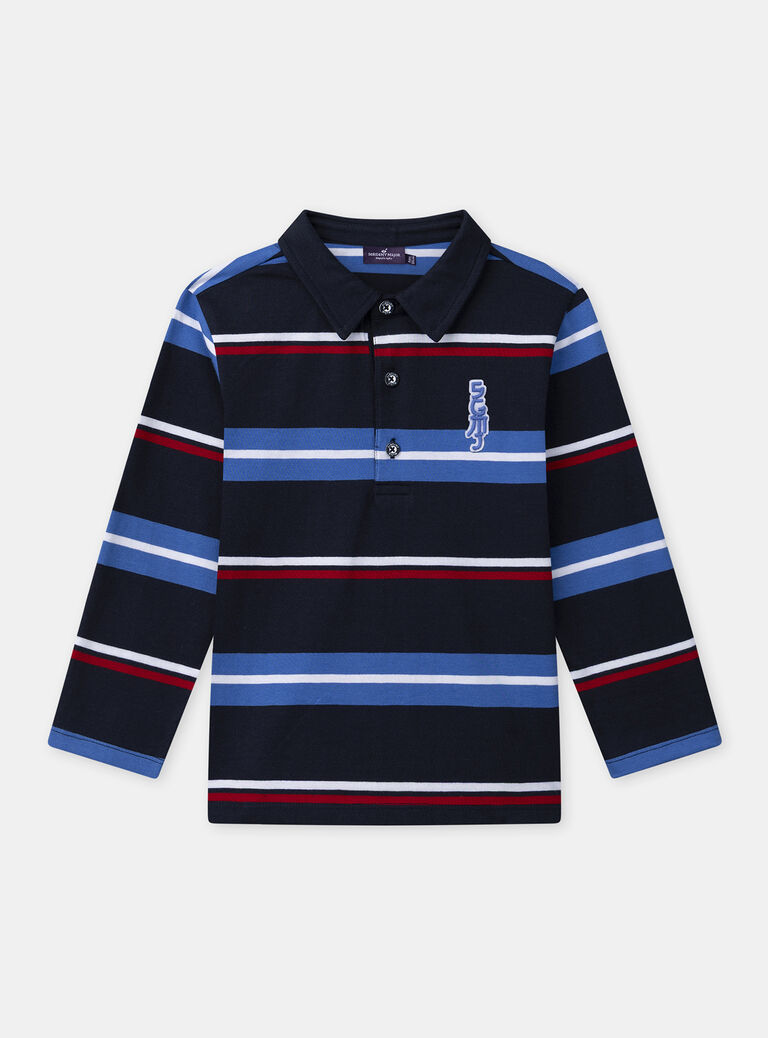 Navy POLO SHIRT NOSTRAGE / 25H3PGP1POL705