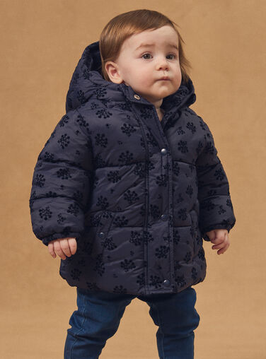 Navy DOWN JACKET NIORELIE / 25H1BFF1D3EC214