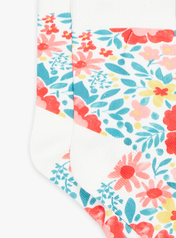 Flower print socks FECHOETTE / 23E4PFB1SOQ001