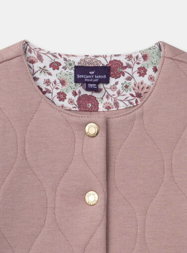 Old rose CARDIGAN NAEVELINE / 25H1BFL1CAR303