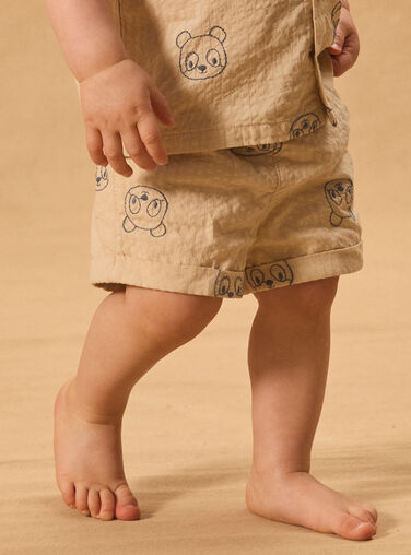 Light beige SHORTS Light beige SHORTS MAYANIS / 25E1BGR1SHO806