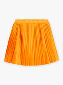 Pleated skirt in yellow jersey GRIJUPETTE 1 / 23H2PFO2JUPB101