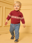 Burgundy PULLOVER LASIXON / 24H1BGR1PUL501
