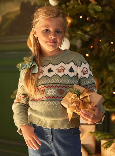 Green PULLOVER NEDULETTE / 25H2PF61PULG610