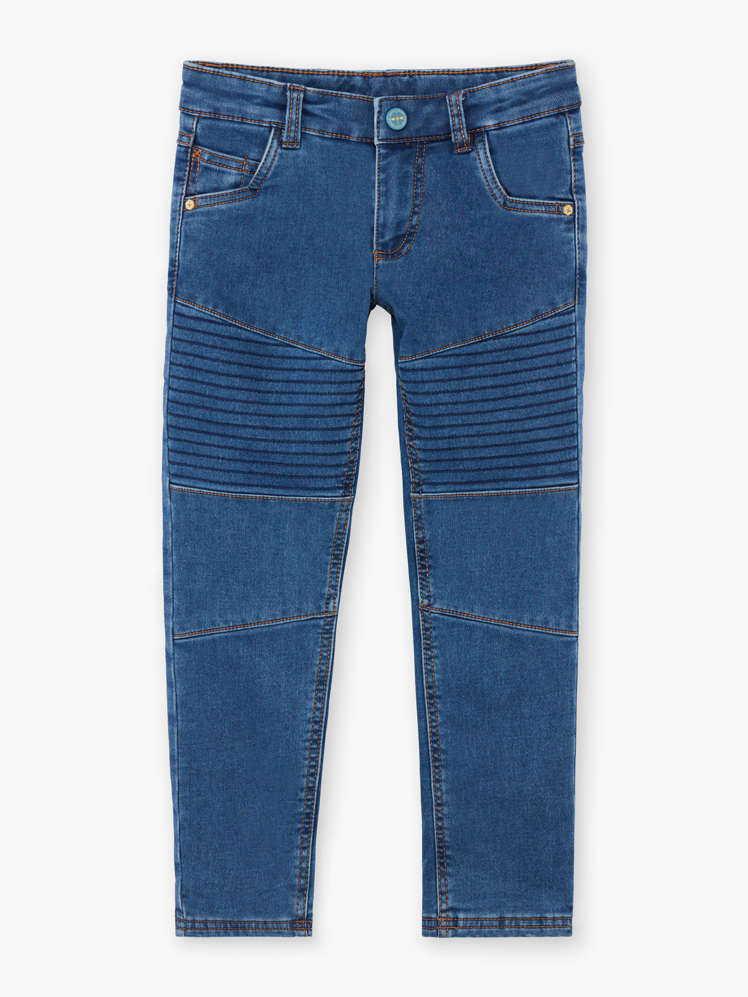 Boy's denim effect knitted jeans : buy online - Anc Co Offline ...