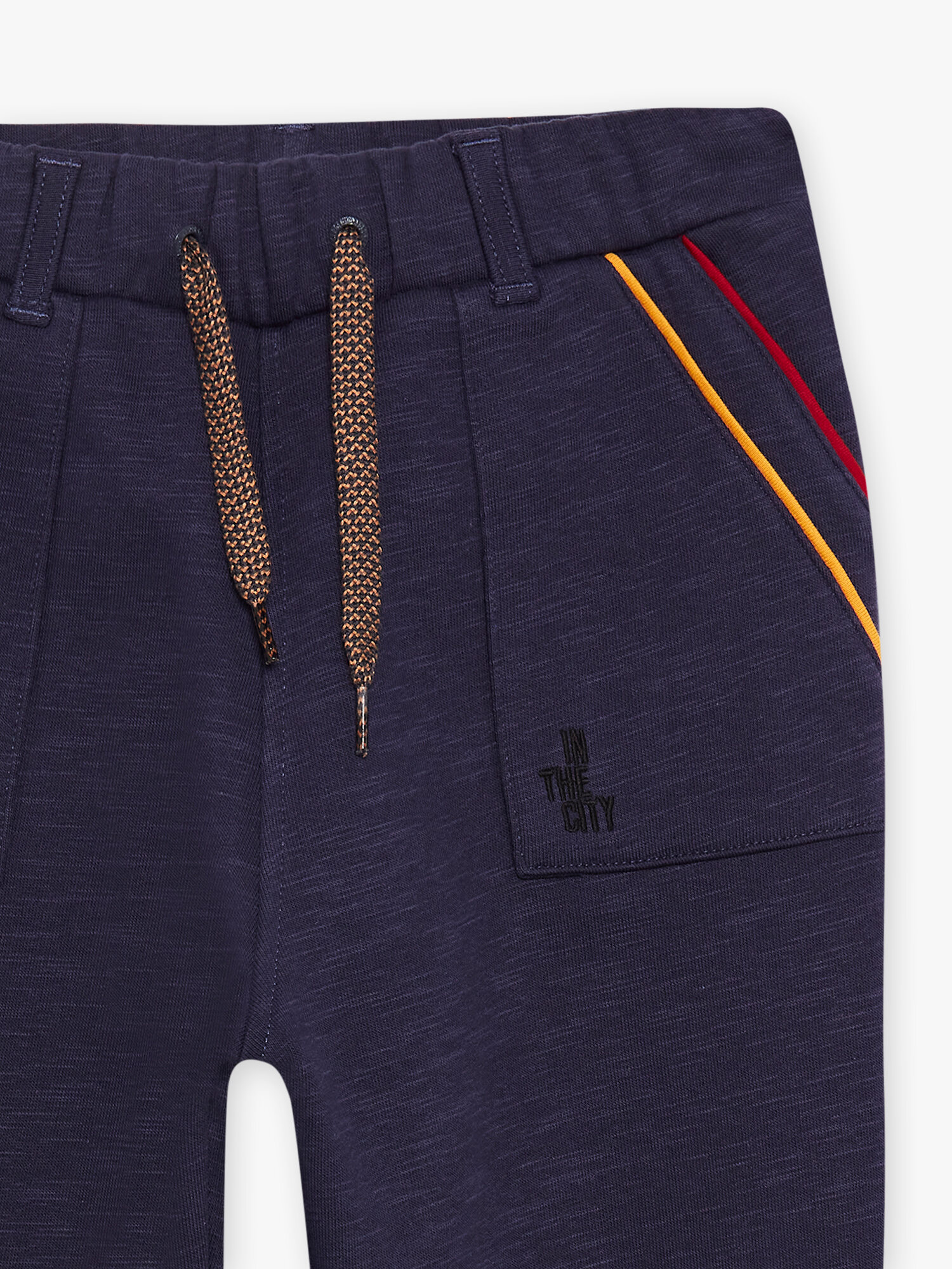 navy blue jogging suit