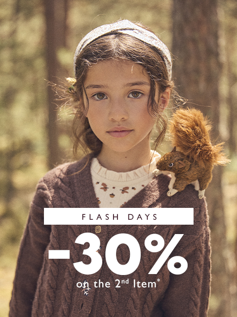 Flash Days: 30% off on the second